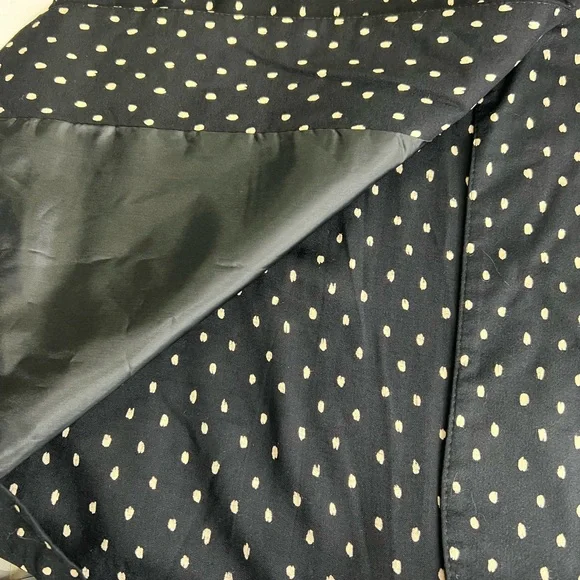 Ali Miles vtg lightweight blazer art to wear polka dots rayon 12 USA colorful - Picture 9 of 10